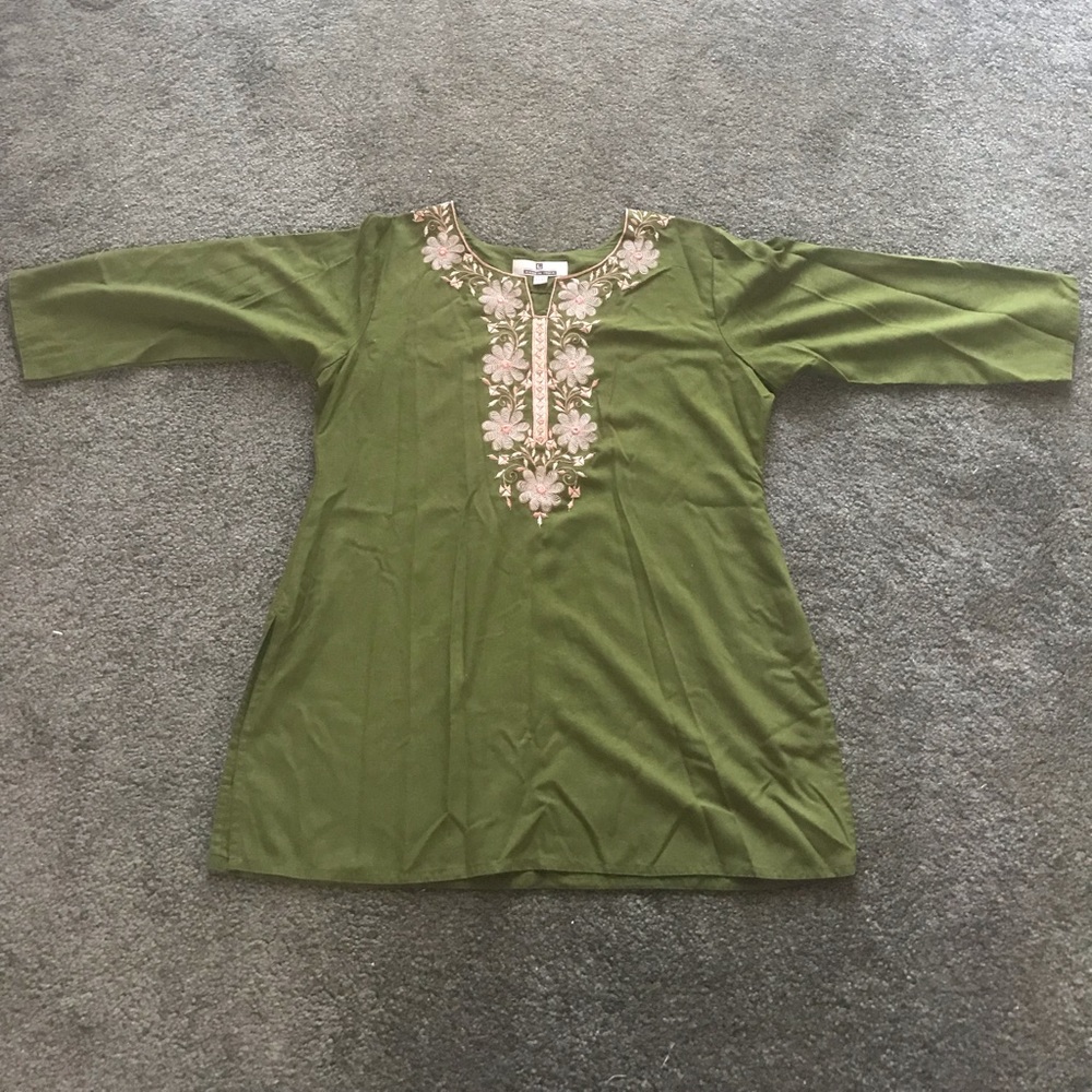 Beautiful Green Tunic
